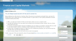 Desktop Screenshot of financeandcapitalmarkets.blogspot.com