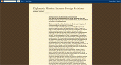 Desktop Screenshot of basadarqadarshardiplomaticmission.blogspot.com