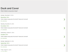 Tablet Screenshot of duckcover.blogspot.com