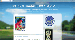 Desktop Screenshot of erskv-karatedo.blogspot.com