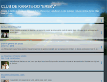 Tablet Screenshot of erskv-karatedo.blogspot.com