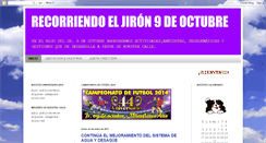 Desktop Screenshot of jiron9deoctubre.blogspot.com