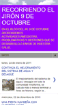 Mobile Screenshot of jiron9deoctubre.blogspot.com