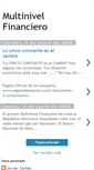 Mobile Screenshot of multinivelfinanciero.blogspot.com