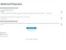 Tablet Screenshot of multinivelfinanciero.blogspot.com