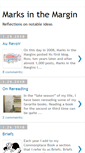 Mobile Screenshot of marksinthemargin.blogspot.com