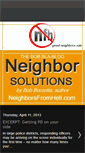 Mobile Screenshot of neighborsolutions.blogspot.com