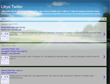 Tablet Screenshot of libyatwitter.blogspot.com