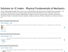 Tablet Screenshot of irodovsolutionsmechanics.blogspot.com