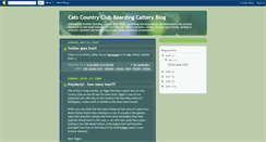 Desktop Screenshot of catscountryclub.blogspot.com