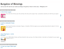 Tablet Screenshot of bungalowofblessings.blogspot.com