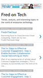 Mobile Screenshot of fredontech.blogspot.com