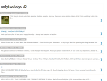 Tablet Screenshot of onlytwoboys.blogspot.com