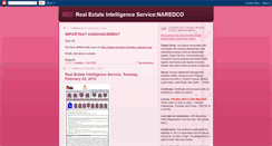 Desktop Screenshot of naredco.blogspot.com