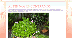 Desktop Screenshot of alfinnosencontramos.blogspot.com