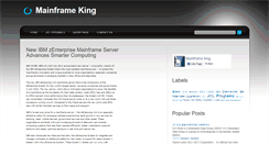 Desktop Screenshot of mainframeking.blogspot.com