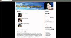 Desktop Screenshot of benditaesperanca.blogspot.com