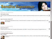 Tablet Screenshot of benditaesperanca.blogspot.com