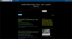 Desktop Screenshot of construccioncivilloslagos.blogspot.com