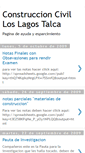 Mobile Screenshot of construccioncivilloslagos.blogspot.com
