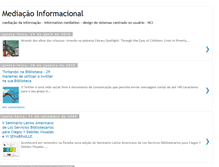 Tablet Screenshot of mediacao-informacional.blogspot.com
