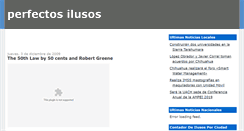 Desktop Screenshot of perfectosilusos.blogspot.com