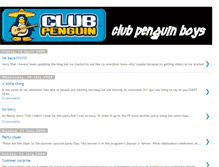 Tablet Screenshot of clubpenguinboys.blogspot.com