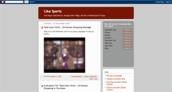 Desktop Screenshot of likelivesports.blogspot.com