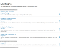Tablet Screenshot of likelivesports.blogspot.com