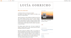 Desktop Screenshot of luciagorricho.blogspot.com