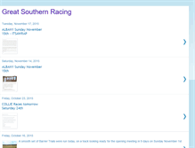 Tablet Screenshot of greatsouthernracing.blogspot.com