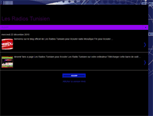 Tablet Screenshot of lesradiostunisien.blogspot.com