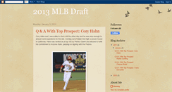 Desktop Screenshot of 2013mlbdraft.blogspot.com