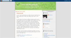 Desktop Screenshot of phizzledizzle.blogspot.com