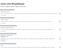 Tablet Screenshot of phizzledizzle.blogspot.com