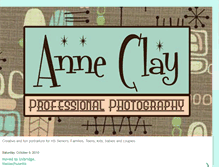 Tablet Screenshot of anneclayphotography.blogspot.com