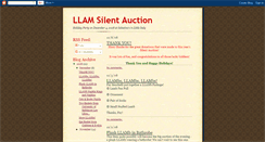 Desktop Screenshot of llamsilentauction.blogspot.com