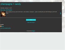 Tablet Screenshot of champagnecandy.blogspot.com