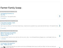 Tablet Screenshot of farmerfamilyscoop.blogspot.com
