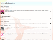 Tablet Screenshot of indulgein-shopping.blogspot.com