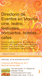 Mobile Screenshot of eventosenmorelia.blogspot.com