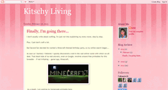 Desktop Screenshot of kitschyliving.blogspot.com