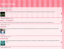 Tablet Screenshot of kitschyliving.blogspot.com