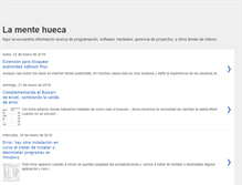 Tablet Screenshot of lamentehueca.blogspot.com