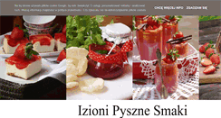 Desktop Screenshot of izioni-smaki.blogspot.com