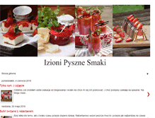 Tablet Screenshot of izioni-smaki.blogspot.com