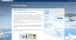 Desktop Screenshot of periodismary.blogspot.com