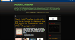 Desktop Screenshot of ikhwanulmuslimin89.blogspot.com