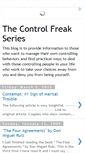 Mobile Screenshot of control-freak-series.blogspot.com
