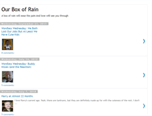 Tablet Screenshot of ourboxofrain.blogspot.com